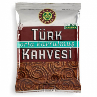 Cafea Turceasca Mediu Prajita Orta Kavrulmus Turk Kahvesi Blue 100g MGR
