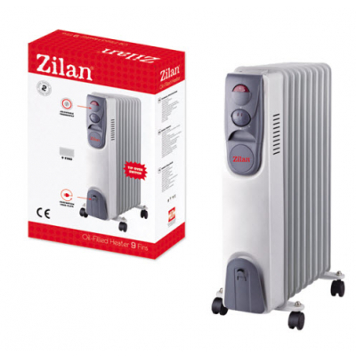 Calorifer Electric 9 Elementi Zilan ZLN2111 2000W