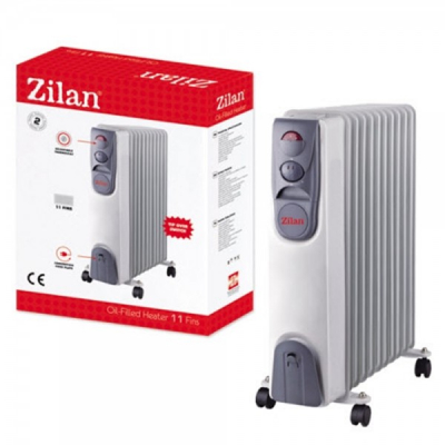 Calorifer Electric Ulei 11 Elementi Zilan ZLN2128 2500W