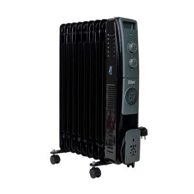Calorifer electric ulei 9 elementi termostat reglabil 2400W Zilan ZLN1956