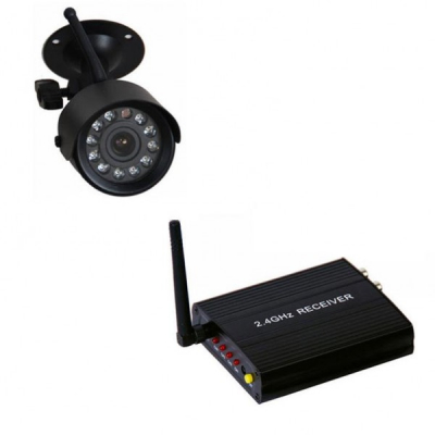 Camera Supraveghere Wireless cu Receiver si Telecomanda IRW242 803C2