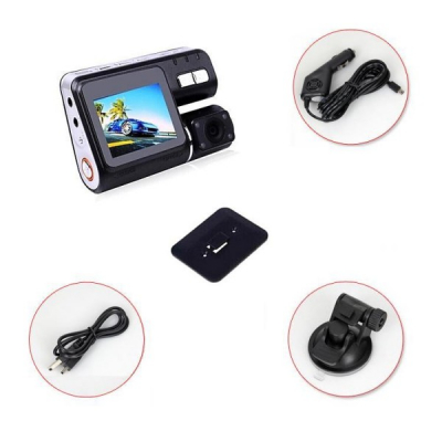 Camera Video Auto HD DVR TFT LCD Screen cu G-Senzor