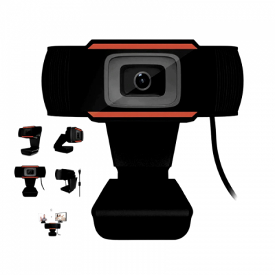 Camera Web cu Microfon Videoconferinte HD 480P USB Plug&Play