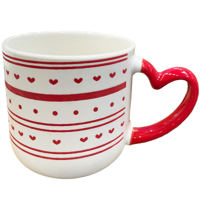 Cana Ceramica Maner Inima Model 2 Inimi Dungi 300ml 9693 CNN52915