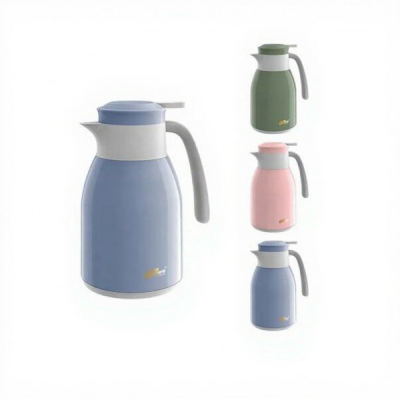 Cana termos 1.30L plastic+sticla Grunberg DIV.Culori VF130PL JGR