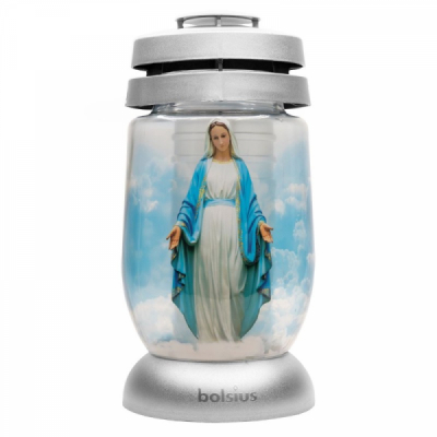 Candela Bolsius din Sticla 3l Maica Domnului 36h DNC40343