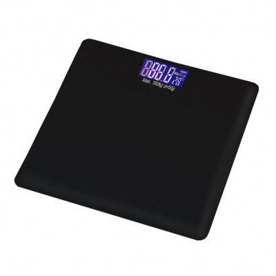 Cantar electronic corporal 26x26cm 180kg negru FLORIA Zilan ZLN1971