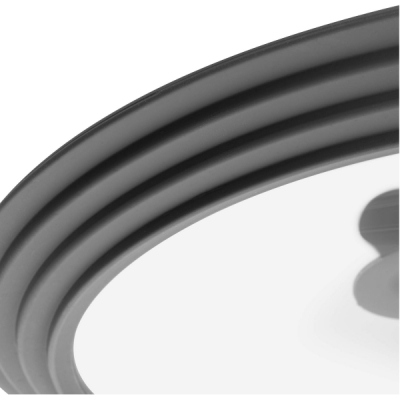 Capac din sticla termorezistenta si silicon 20, 22 sau 24cm Grunberg CS2024