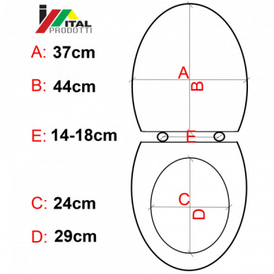 Capac WC Soft-Close cu Inchidere Lenta Duroplast P10D Alb