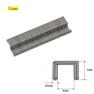 Capse Pentru Lemn si Tapiserie 1000 buc TBuild XELL 8mm