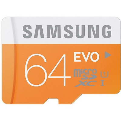 Card memorie Samsung microSDXC 64GB Clasa 10 + Adaptor