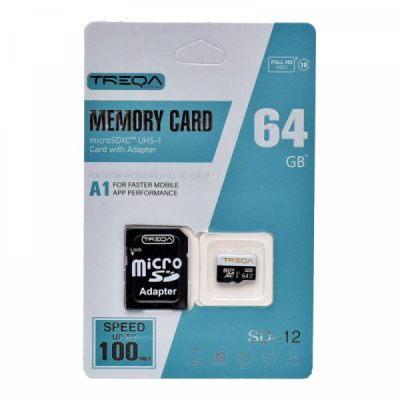 Card Micro SDXC 64GB Full HD Video UHS A1 Viteza 100MB/s 2D021 XXM