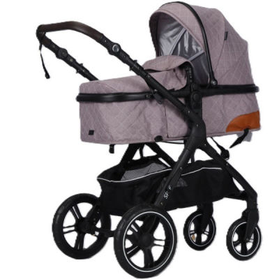 Carucior Copii 2in1 geanta roti EVA maner reversibil parasolar Splendor SPX1KHAKHI JGR