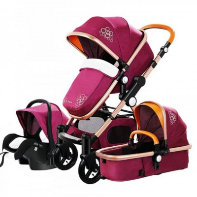 Carucior Multifunctional 3in1 JU Golden Baby T800 Mov