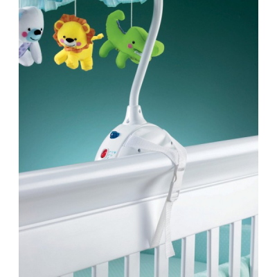 Carusel Bebe Muzical cu Proiectie si Telecomanda Smart Baby 63502