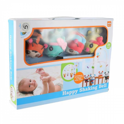 Carusel rotativ pentru patut cu figurine din plus detasabile multicolor D112 CWT