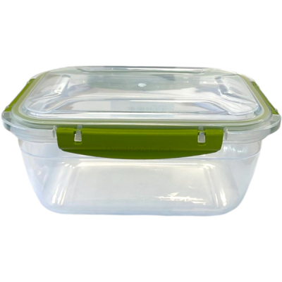 Caserola din plastic dreptunghiulara cu Click 20x9cm 1.4l QS065 CNN51077
