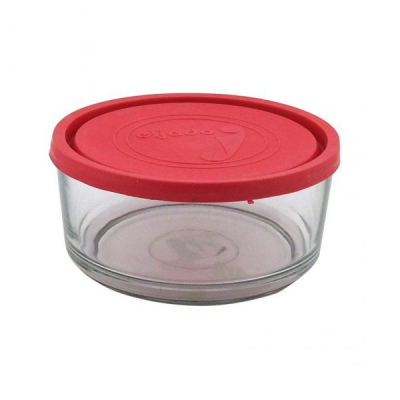 Caserola Sticla Rotunda capac plastic 1500ml BM737 DNC39670