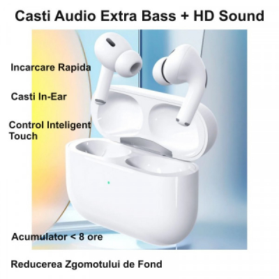 Casti Audio Pro 2 Extra Bass HD Sound Bluetooth 5.0 2J023 XXM