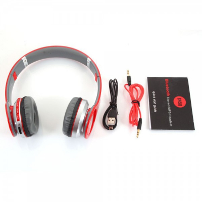 Casti Bluetooth Stereo tip Beats cu Radio, MP3 si SD Card S450