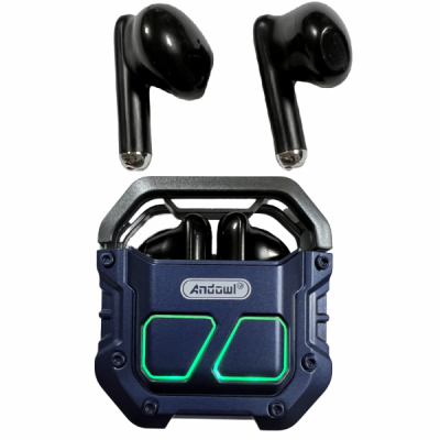 Casti Wireless 5.0 HiFi Stereo Bass Fara Fir in Ear cu Microfon Andowl QE358
