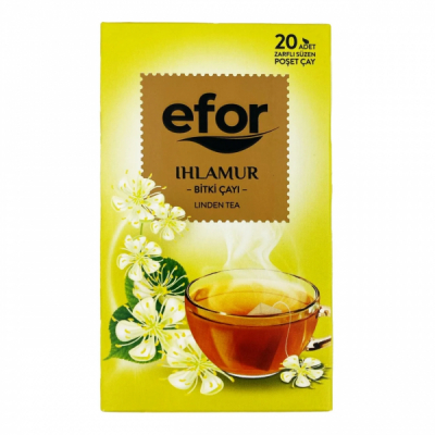 Ceai de Tei Efor 20 Pliculete Ambalate Individual 40g MGR28519