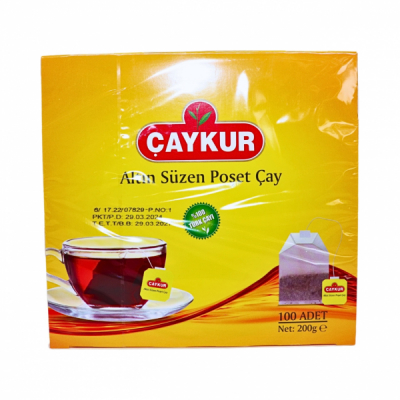 Ceai Negru Caykur Bardak Altin Suzen 200g 100 plicuri individuale 2g MGR24777