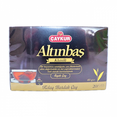 Ceai Negru Traditional Turcesc Caykur Altinbas 40g 20 plicuri MGR22457