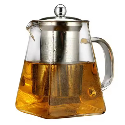 Ceainic Sticla cu sita si capac Inox 950ml CNN51424