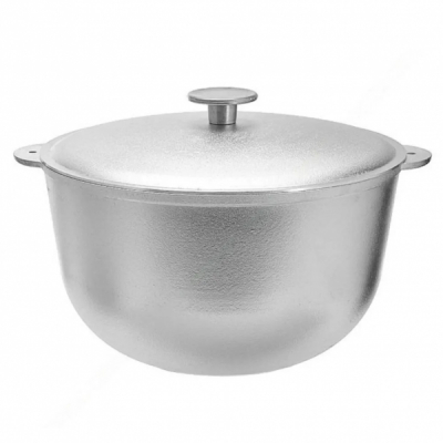 Ceaun Aluminiu cu Capac si Manere 50L DNC55524