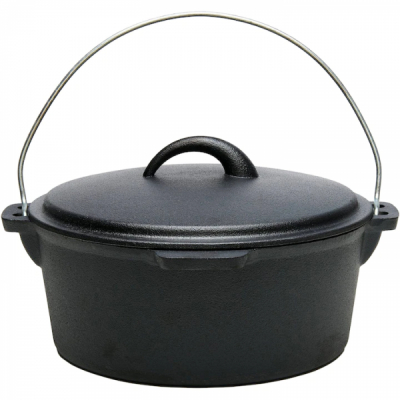 Ceaun cu capac fonta pura 25x10cm 3.5L Heinner HR-UNS-SS545 CNN17144