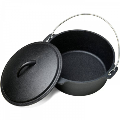 Ceaun cu capac fonta pura 25x10cm 3.5L Heinner HR-UNS-SS545 CNN17144