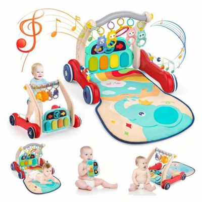 Centru de Activitati 2in1 Salteluta si Premergator Interactiv cu Pian bebelusi HE0640 CWT