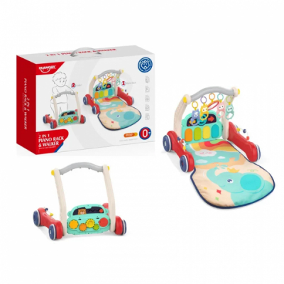Centru de Activitati 2in1 Salteluta si Premergator Interactiv cu Pian bebelusi HE0640 CWT
