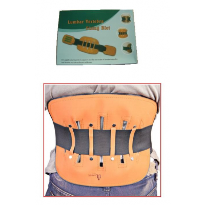 Centura Lombara Brau Medical Piele Ecologica Vertebra Fixing