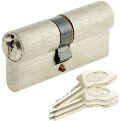 Cilindru de Siguranta Yale 600 Alama Nichel Satinat 4chei 30x50mm MNR10035