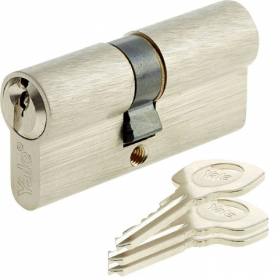 Cilindru de Siguranta Yale 600 Alama Nichel Satinat 4chei 50x50mm MNR10036