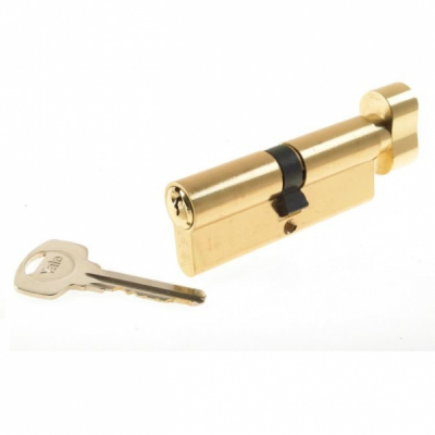 Cilindru siguranta 30×30 cu buton auriu 3chei frezare Yale 500A K MNR3096