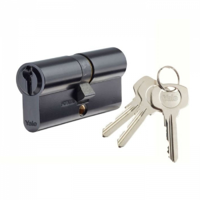 Cilindru Siguranta Standard Yale 27x35mm 5chei frezate Negru MNR3119
