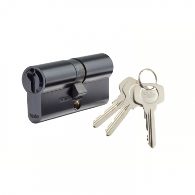 Cilindru siguranta Yale 600 alama negru 5 chei 30x30mm MNR2032