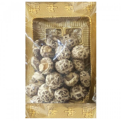 Ciuperci Uscate Shiitake Albe Deshidratate la Cutie 4-5cm GL 200g MLL