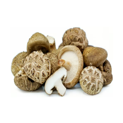 Ciuperci Uscate Shiitake Albe Deshidratate la Cutie 4-5cm GL 200g MLL
