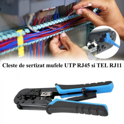 Cleste Sertizat Mufa UTP-FTP-Telefon RJ45 RJ11 HTN568R XXM