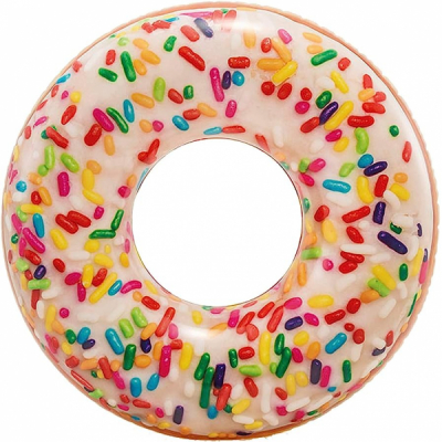 Colac Gonflabil Inot Design Donut Sprinkle 114cm Intex 56263