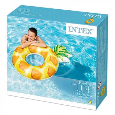 Colac inot gonflabil Design Ananas 117x86cm Intex 56266