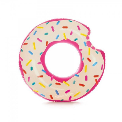 Colac Inot Gonflabil Tip Gogoasa Glazurata 107x99cm Donut Intex 56265