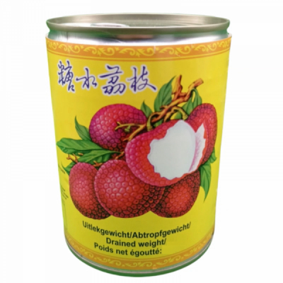 Compot de Litchi Lychee Net 230g Total Doza 567g GL Golden Lion MLL