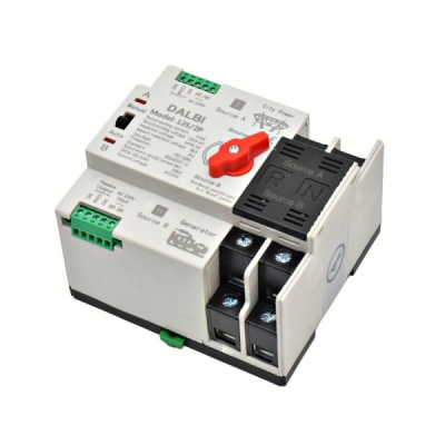 Comutator Automat de Transfer Generator Retea ATS 2P 230V AC/63A 5A054 XXM