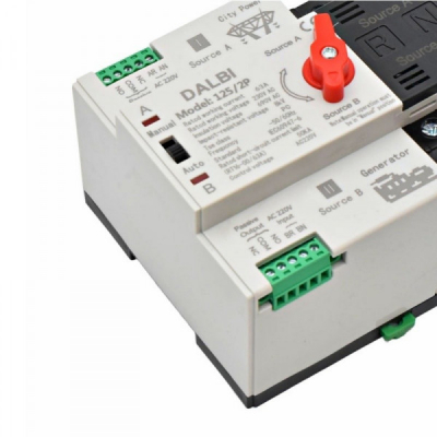 Comutator Automat de Transfer Generator Retea ATS 2P 230V AC/63A 5A054 XXM