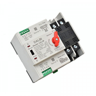 Comutator Automat de Transfer Generator Retea ATS 2P 230V AC/63A 5A054 XXM